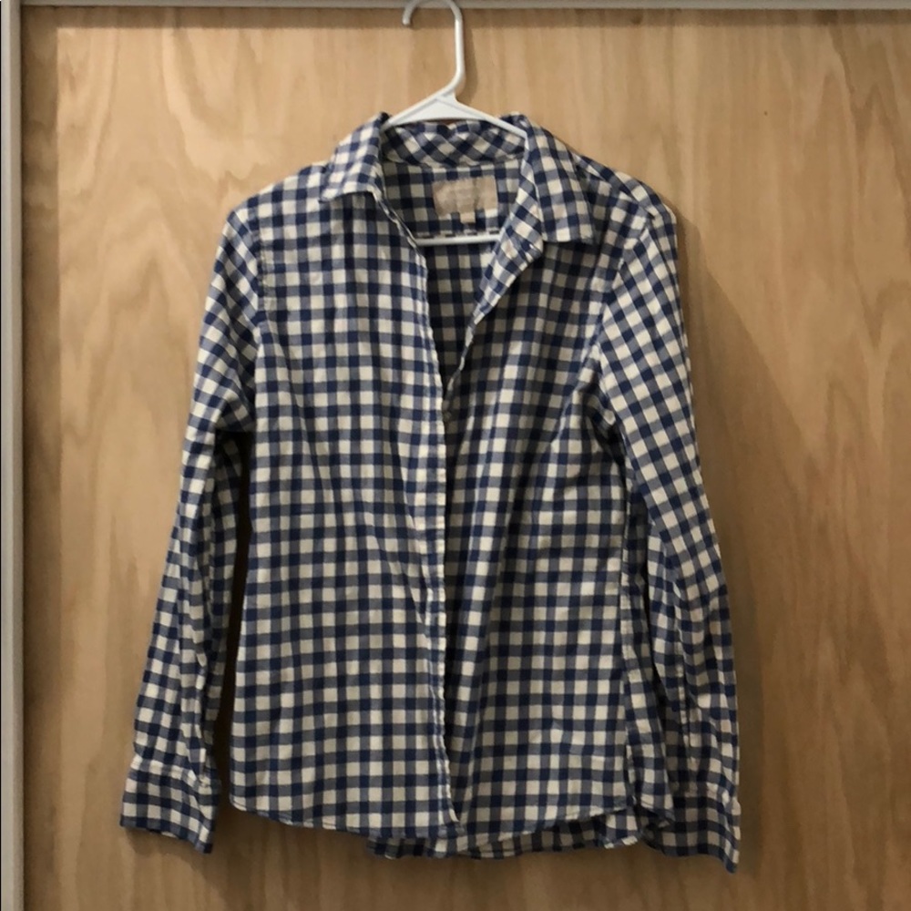Banana republic cotton flannel.
